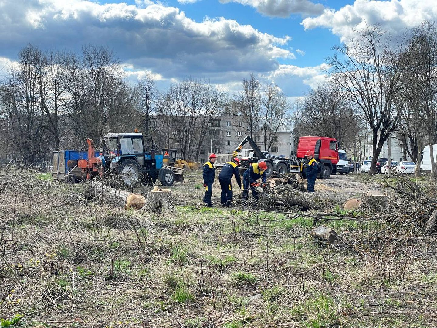 Сергиево-Посадский городской округ, Сергиев Посад, Субботник, Уборка, Общество