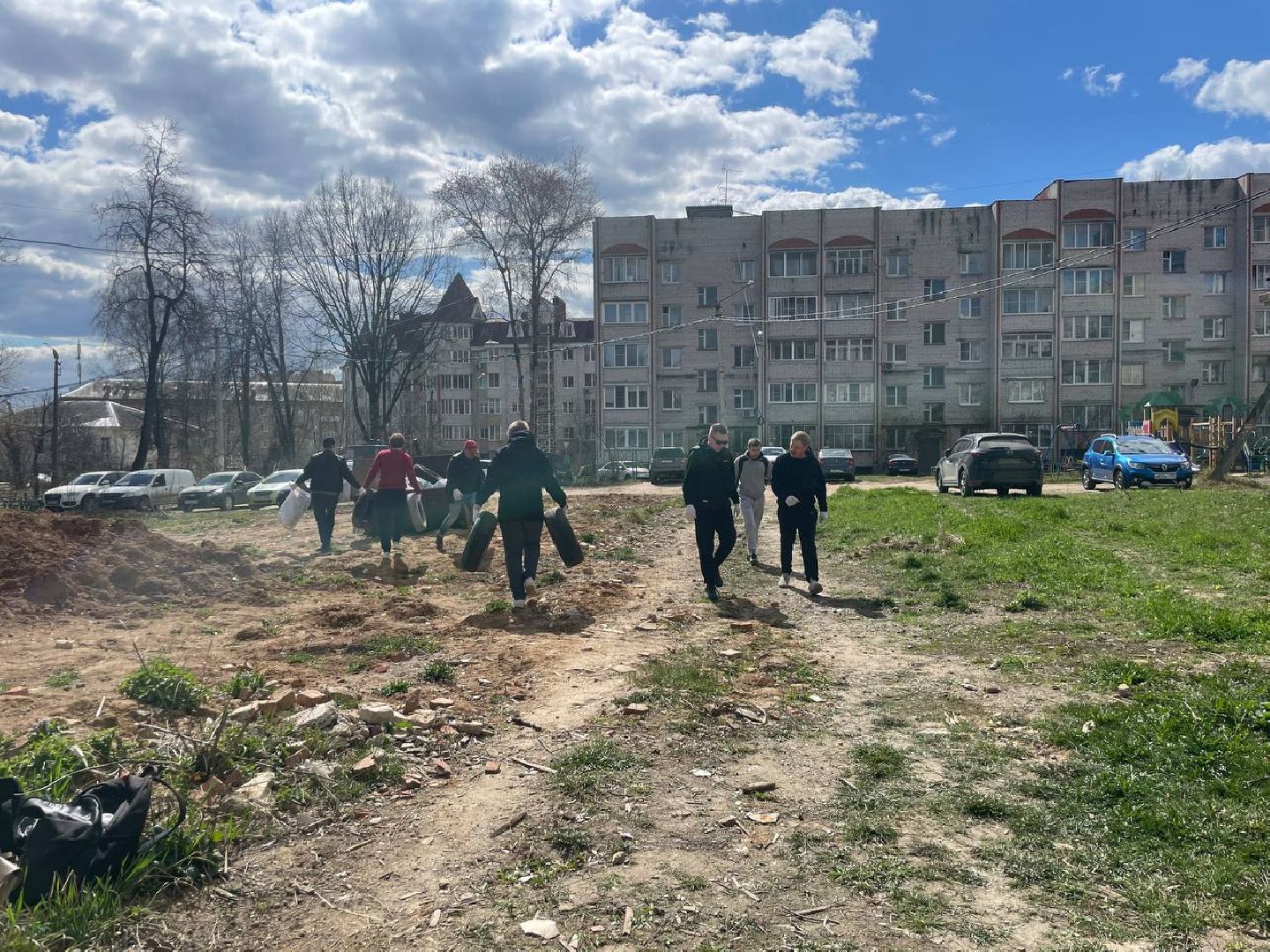Сергиево-Посадский городской округ, Сергиев Посад, Субботник, Уборка, Общество