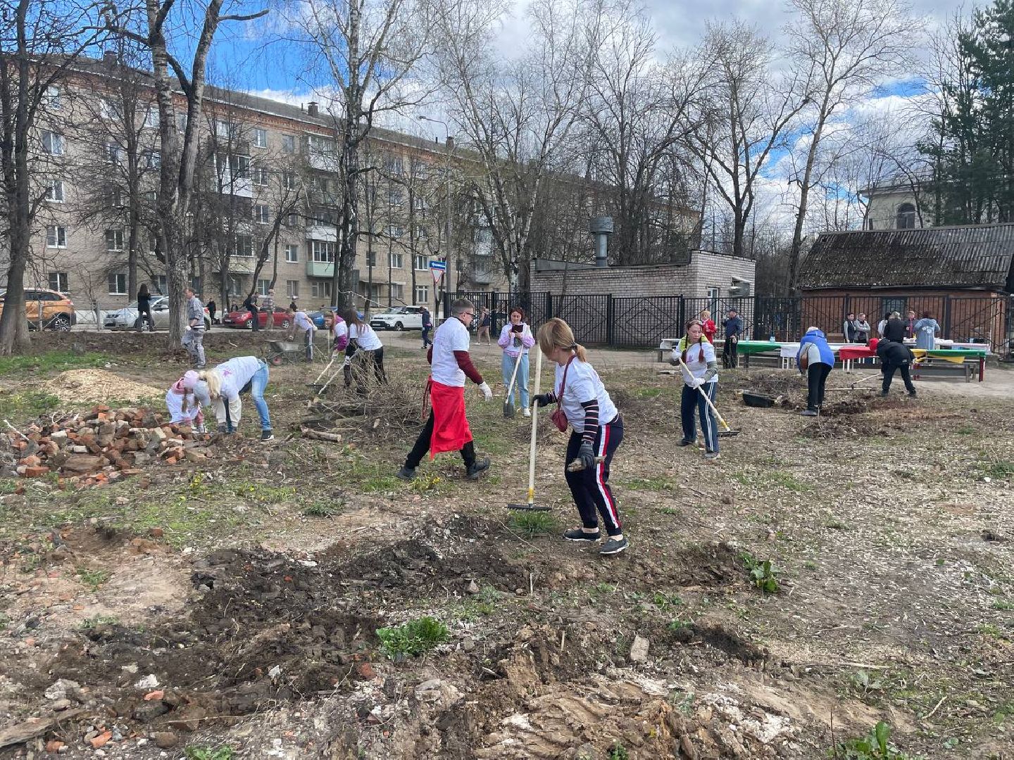 Сергиево-Посадский городской округ, Сергиев Посад, Субботник, Уборка, Общество