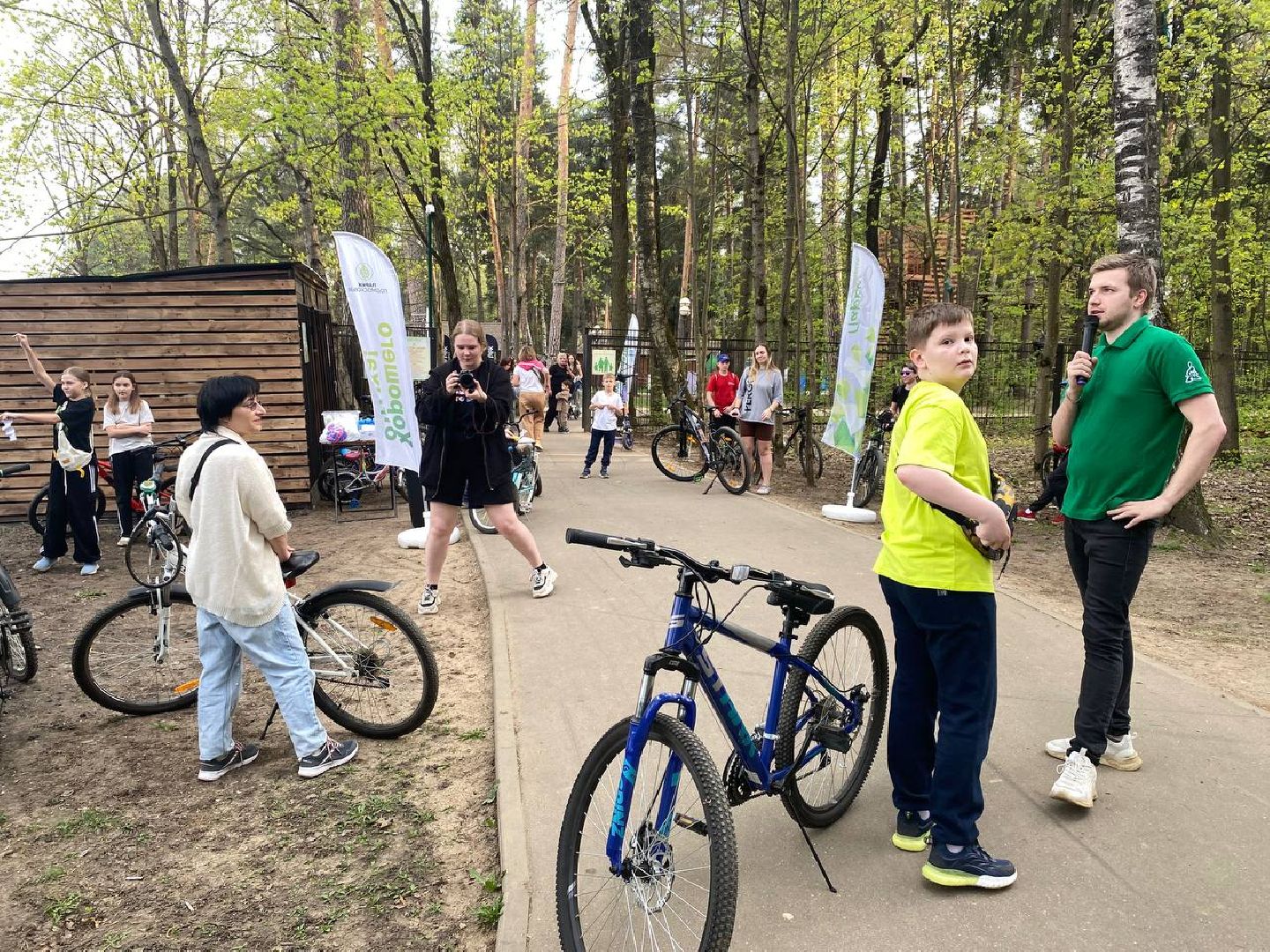 велозабег, велопрогулка, экопарк губайлово,