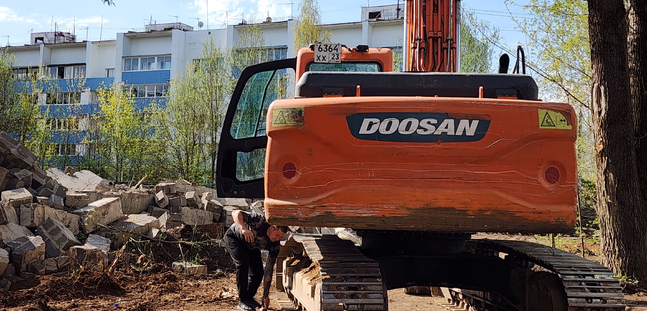 снос недостроя, благоустройства, звенигород,