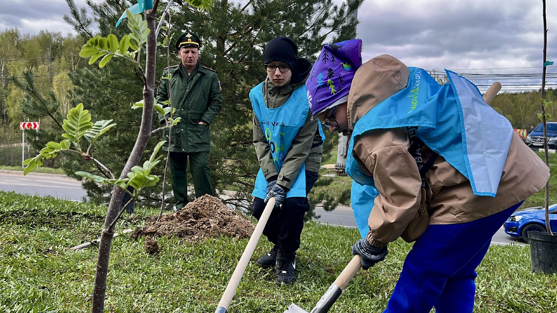 всероссийский субботник, наро-фоминск, наро-фоминский городской округ, сад памяти, сибирское здоровье , роман шамнэ,