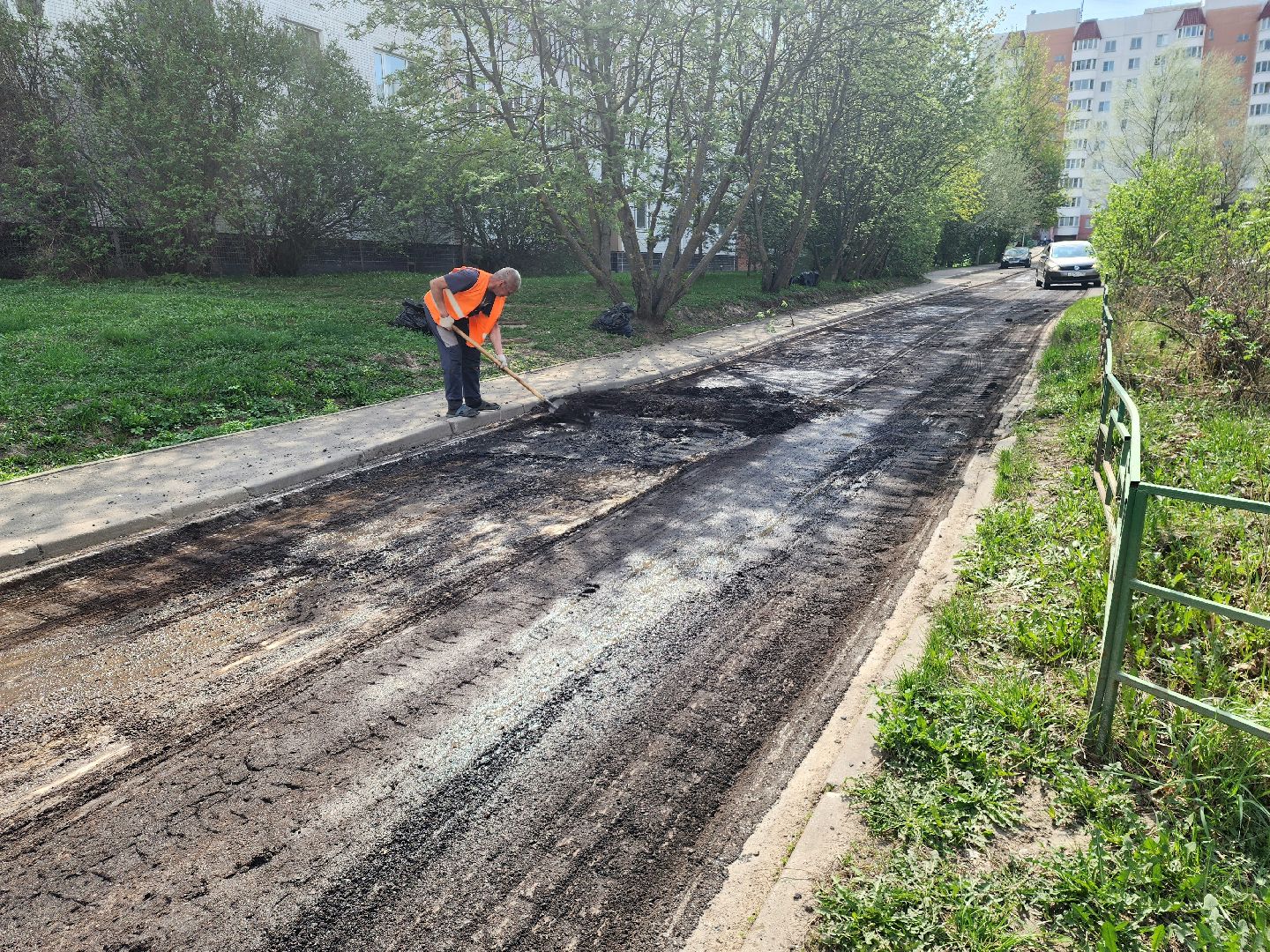 пущино, серпухов, ремонт дорог,