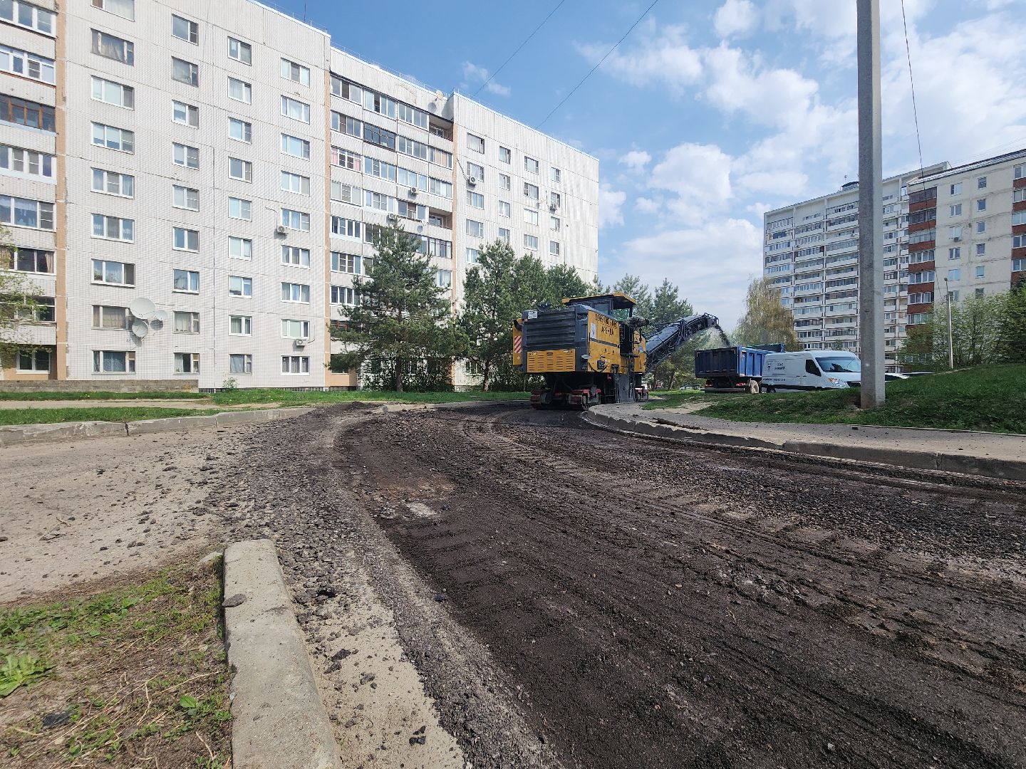 пущино, серпухов, ремонт дорог,