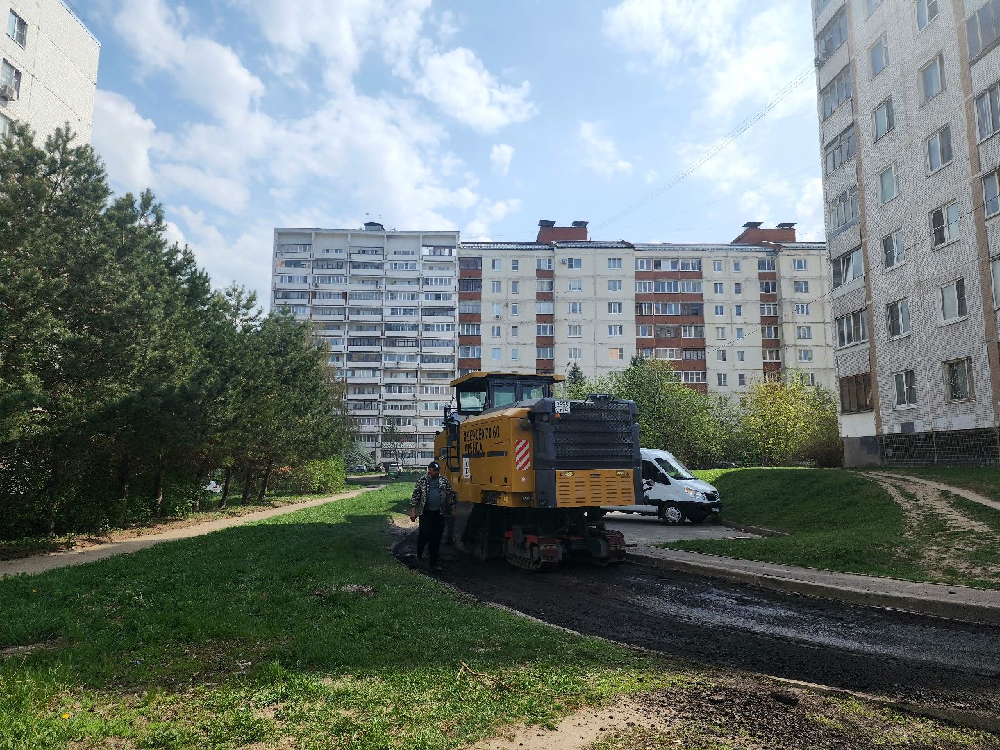 пущино, серпухов, ремонт дорог,