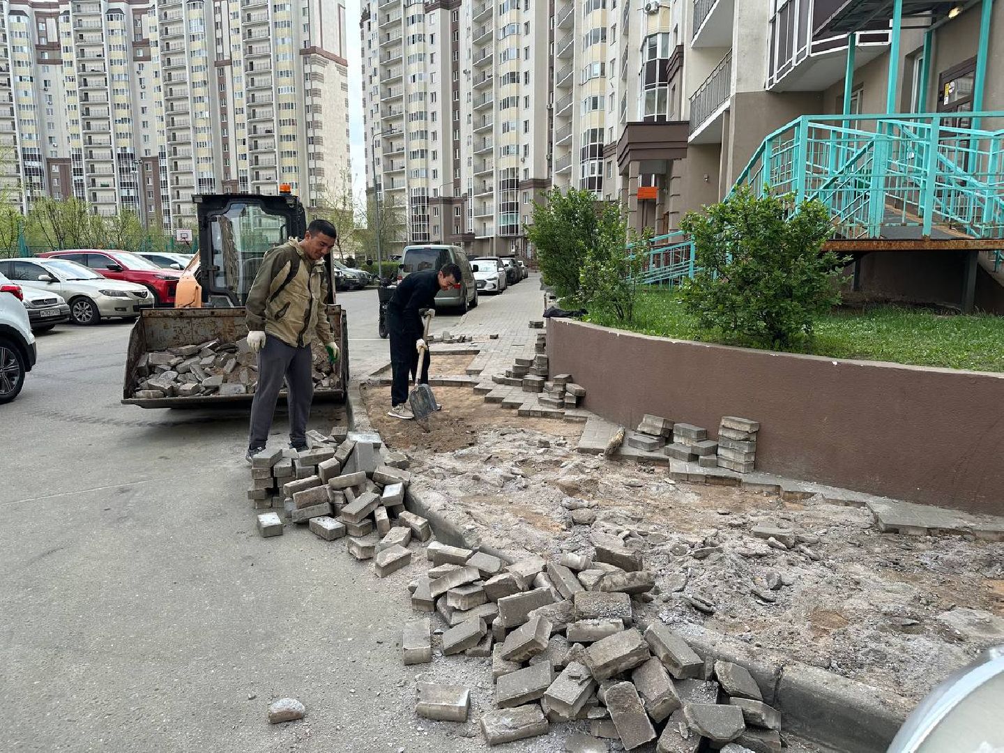 благоустройство, домодедово,