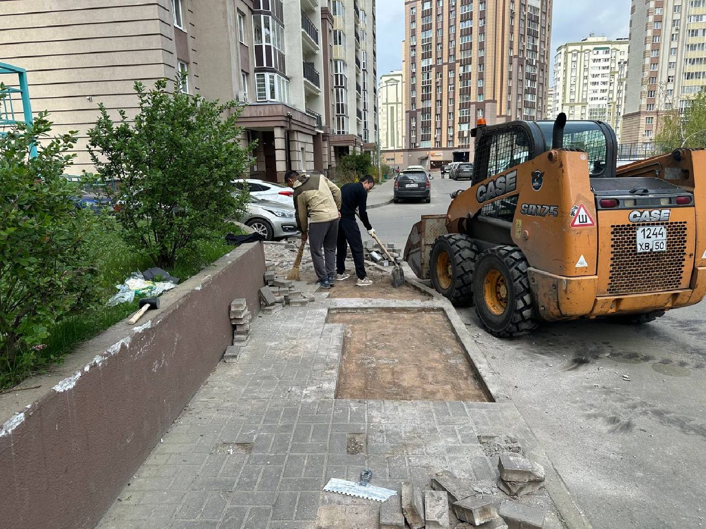 благоустройство, домодедово,