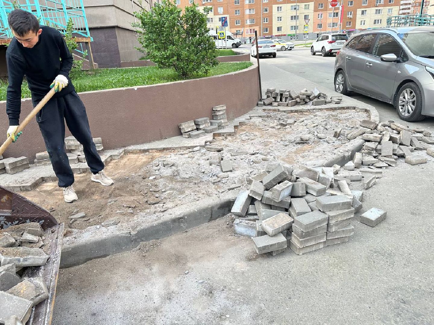 благоустройство, домодедово,