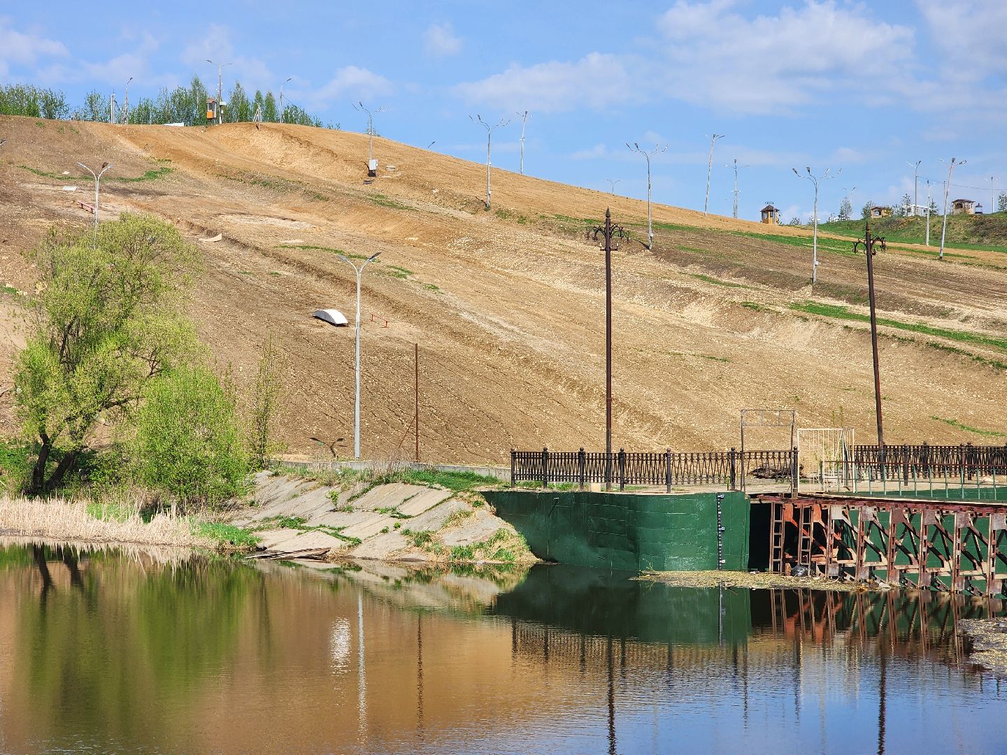 Подольск , плотина, пахра,