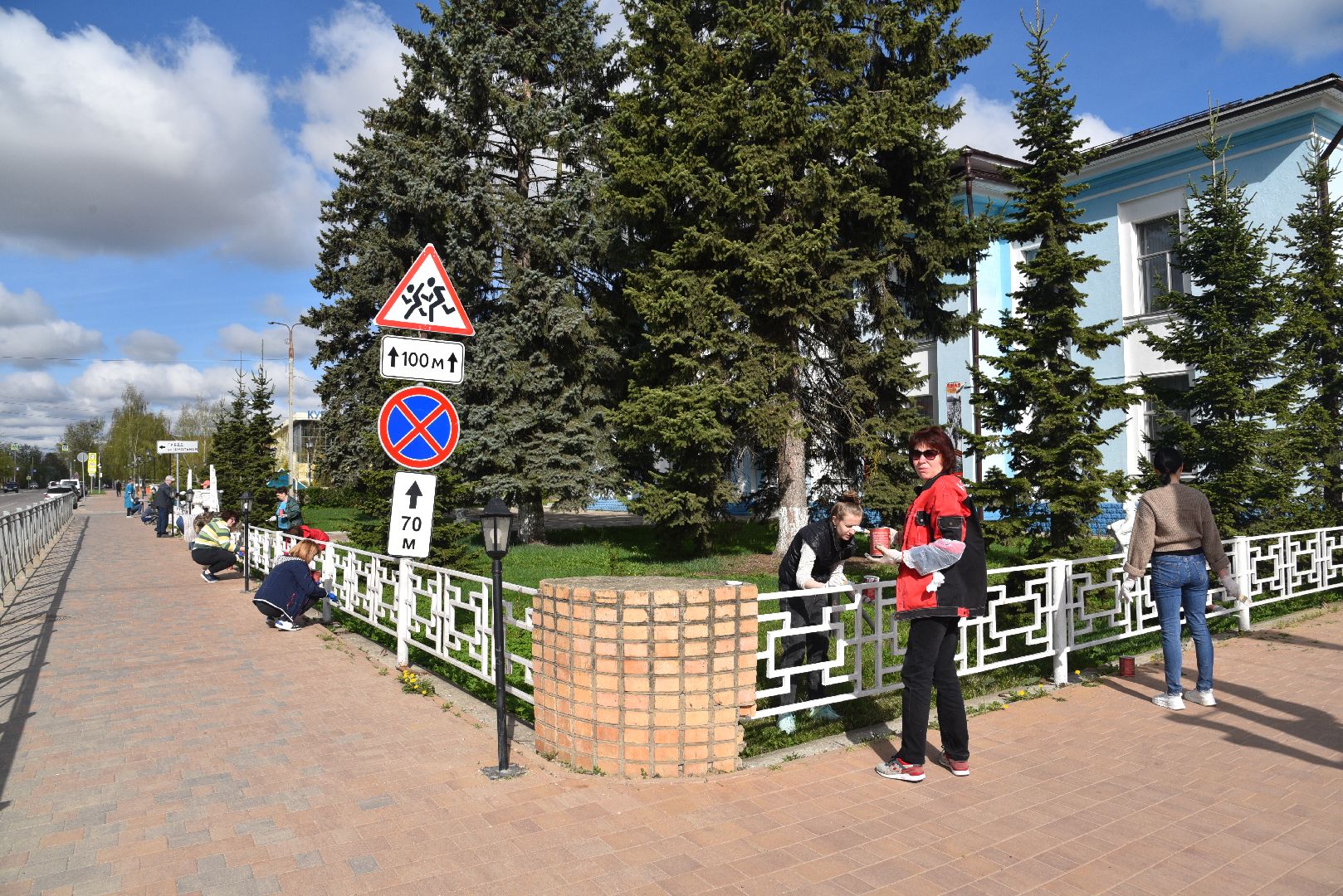 лотошино, лотошинская дши, субботник, благоустройство,