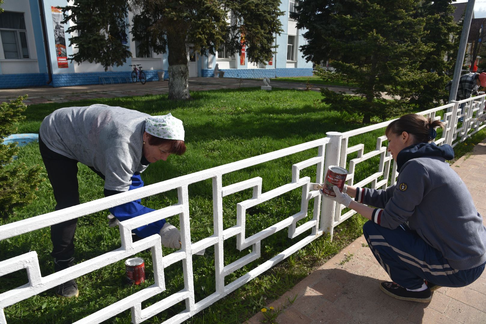 лотошино, лотошинская дши, субботник, благоустройство,