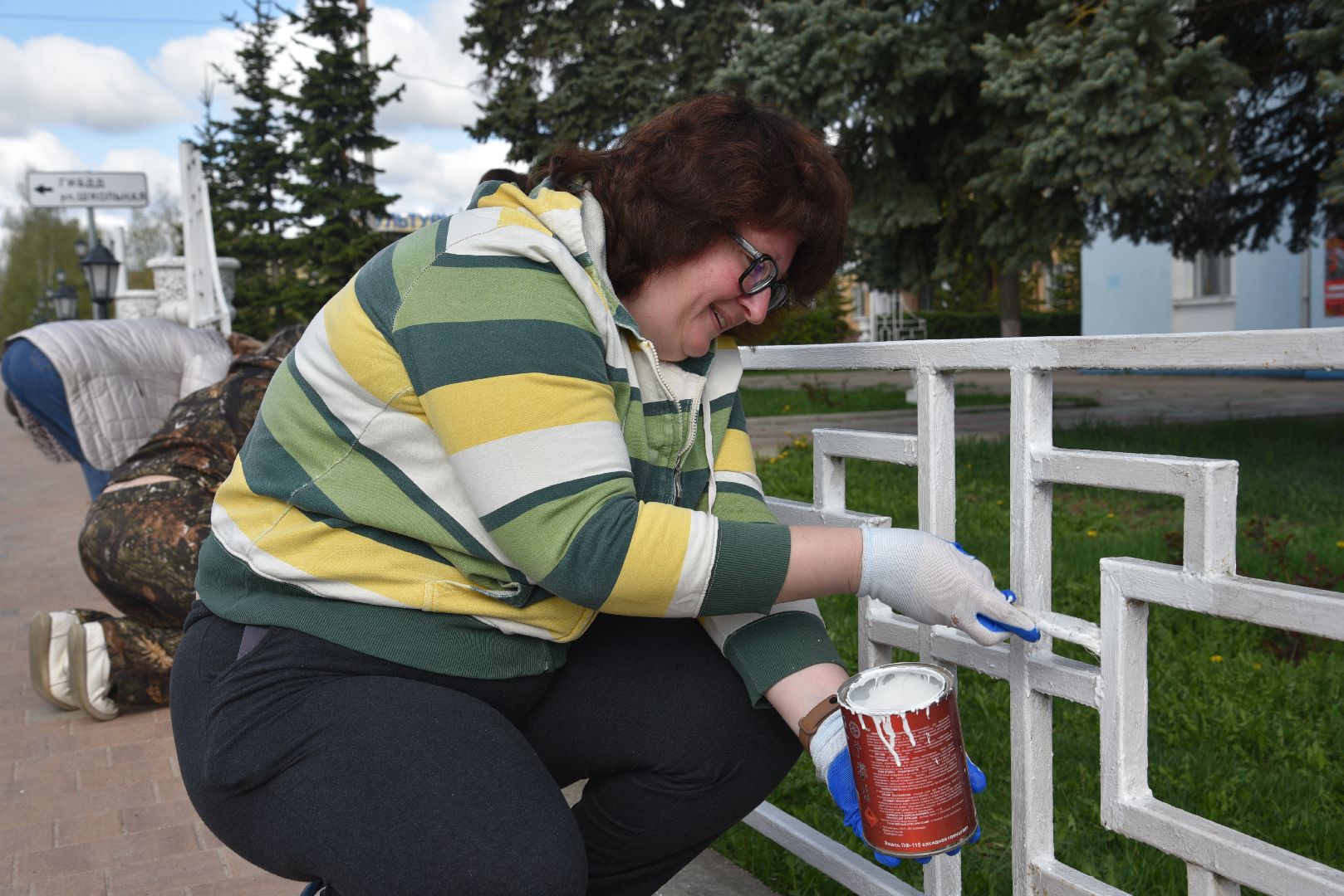 лотошино, лотошинская дши, субботник, благоустройство,