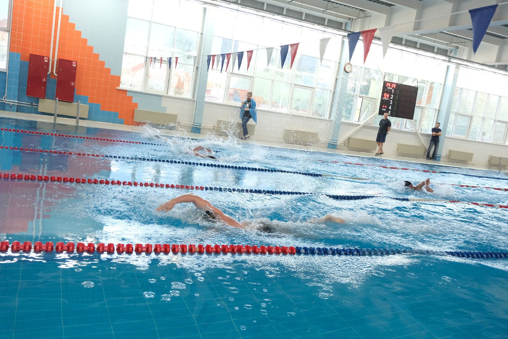 лыткарино, спорт, спартакиада в лыткарино, спартакиада трудовых коллективов, плавание,