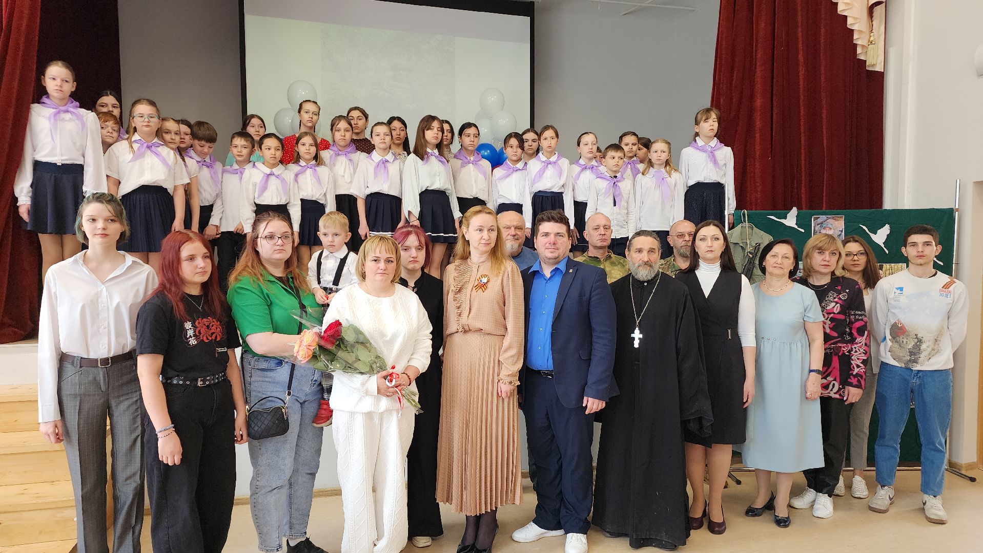 парта героя, герой сво, образование, лосино-петровский,