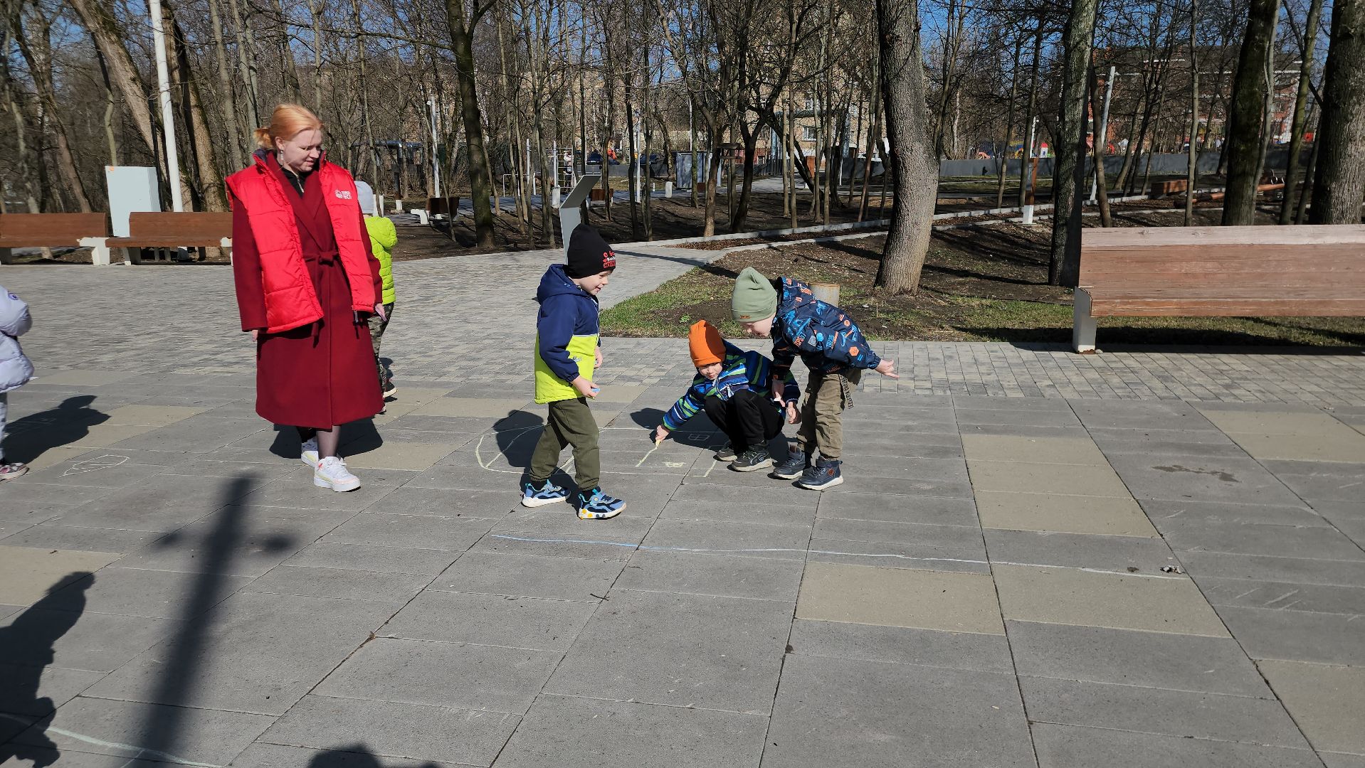 Мелки, Дети, Парк, Истра,