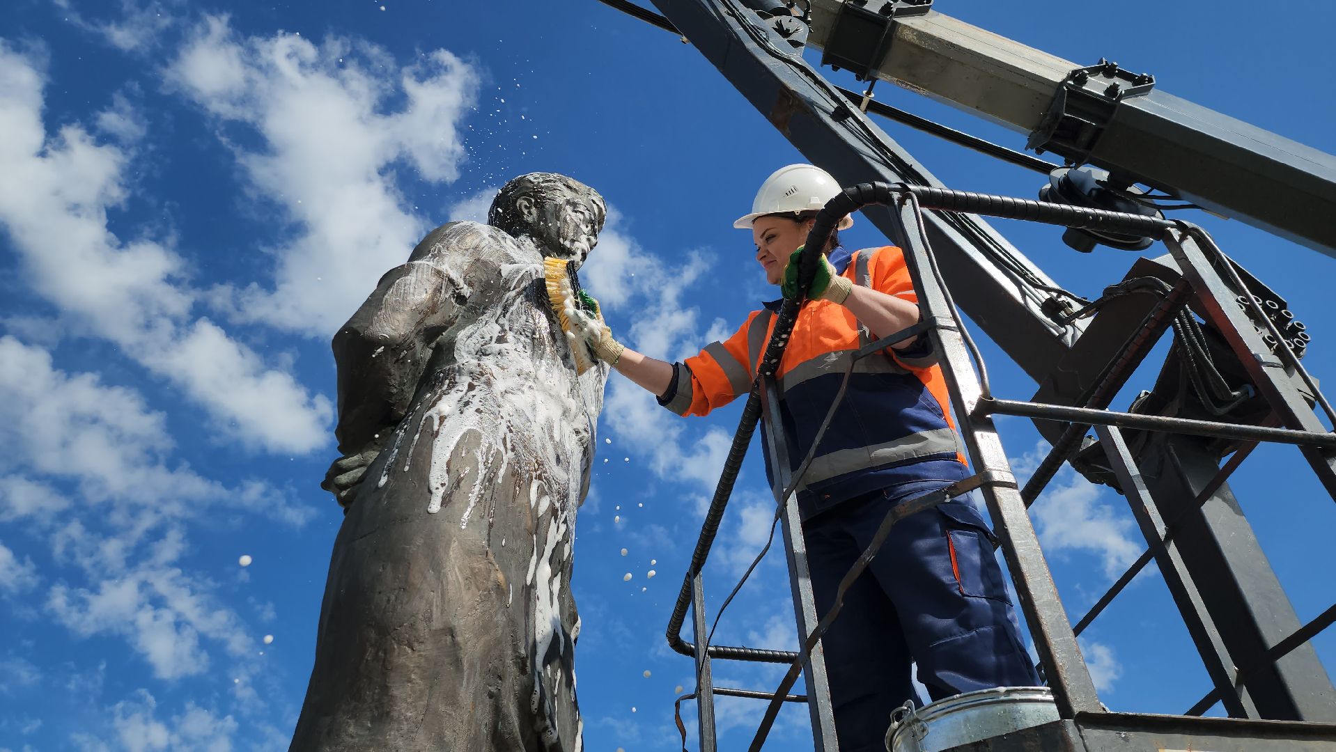 Руза, Благоустройство, Зоя Космодемьянская, Памятник,