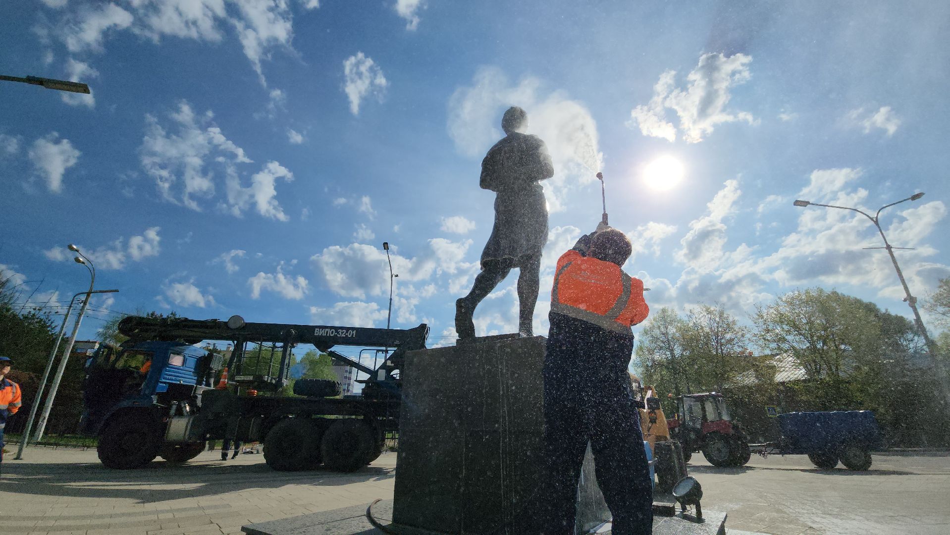 Руза, Благоустройство, Зоя Космодемьянская, Памятник,