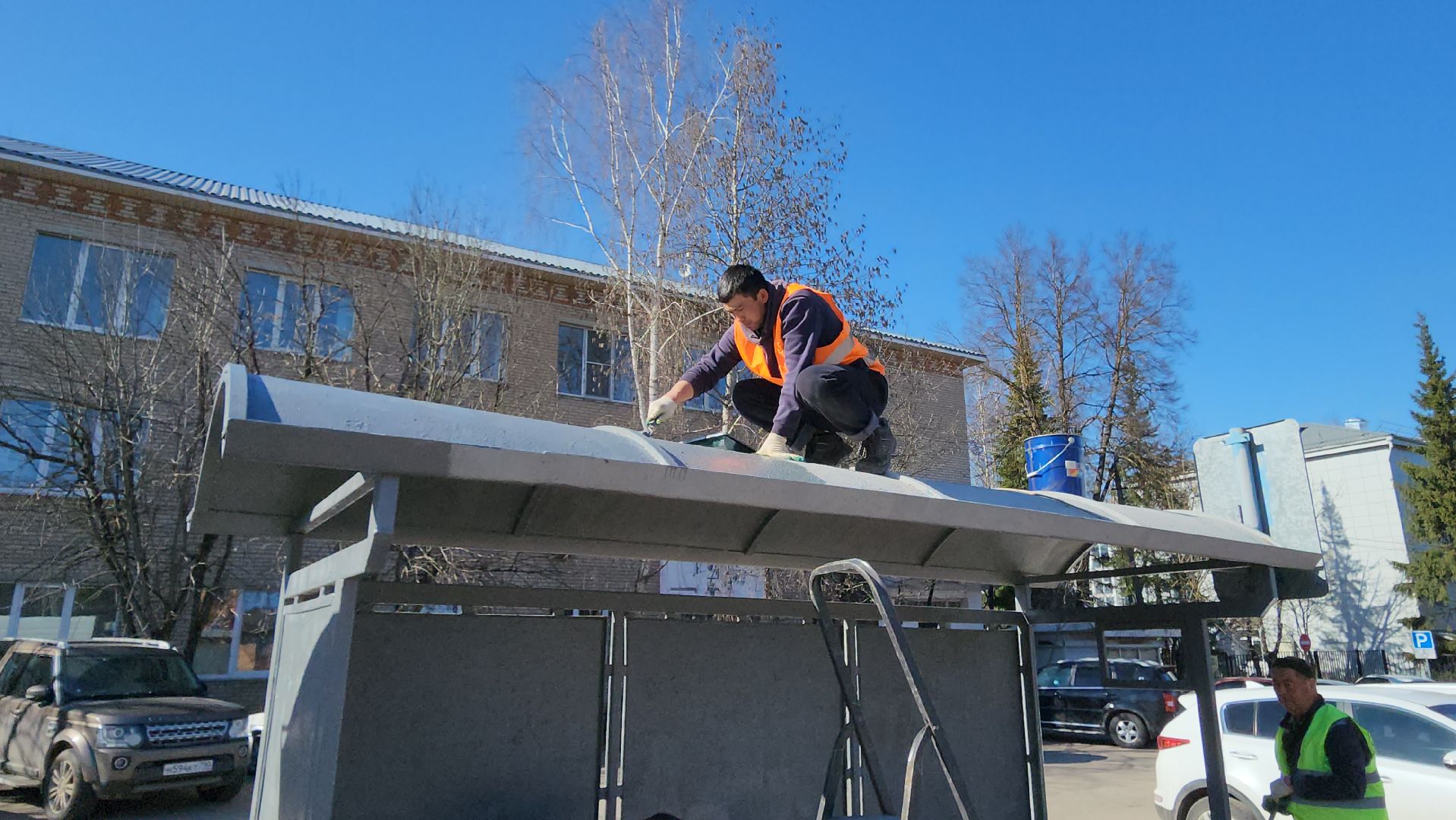 Автобусные остановки, Истра, Благоустройство,