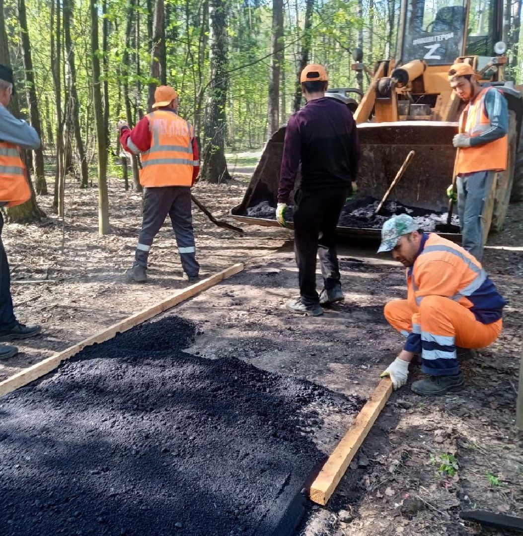ивантеевка, ремонт тротуара, асфальтовое покрытие,железнодорожная станция, лес,удобство, жители города,коммунальные службы,