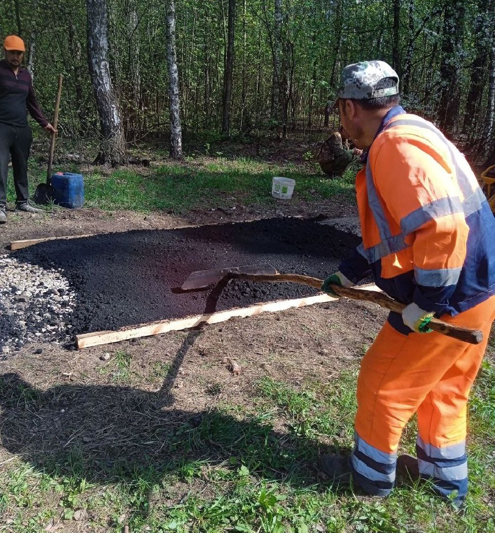 ивантеевка, ремонт тротуара, асфальтовое покрытие,железнодорожная станция, лес,удобство, жители города,коммунальные службы,