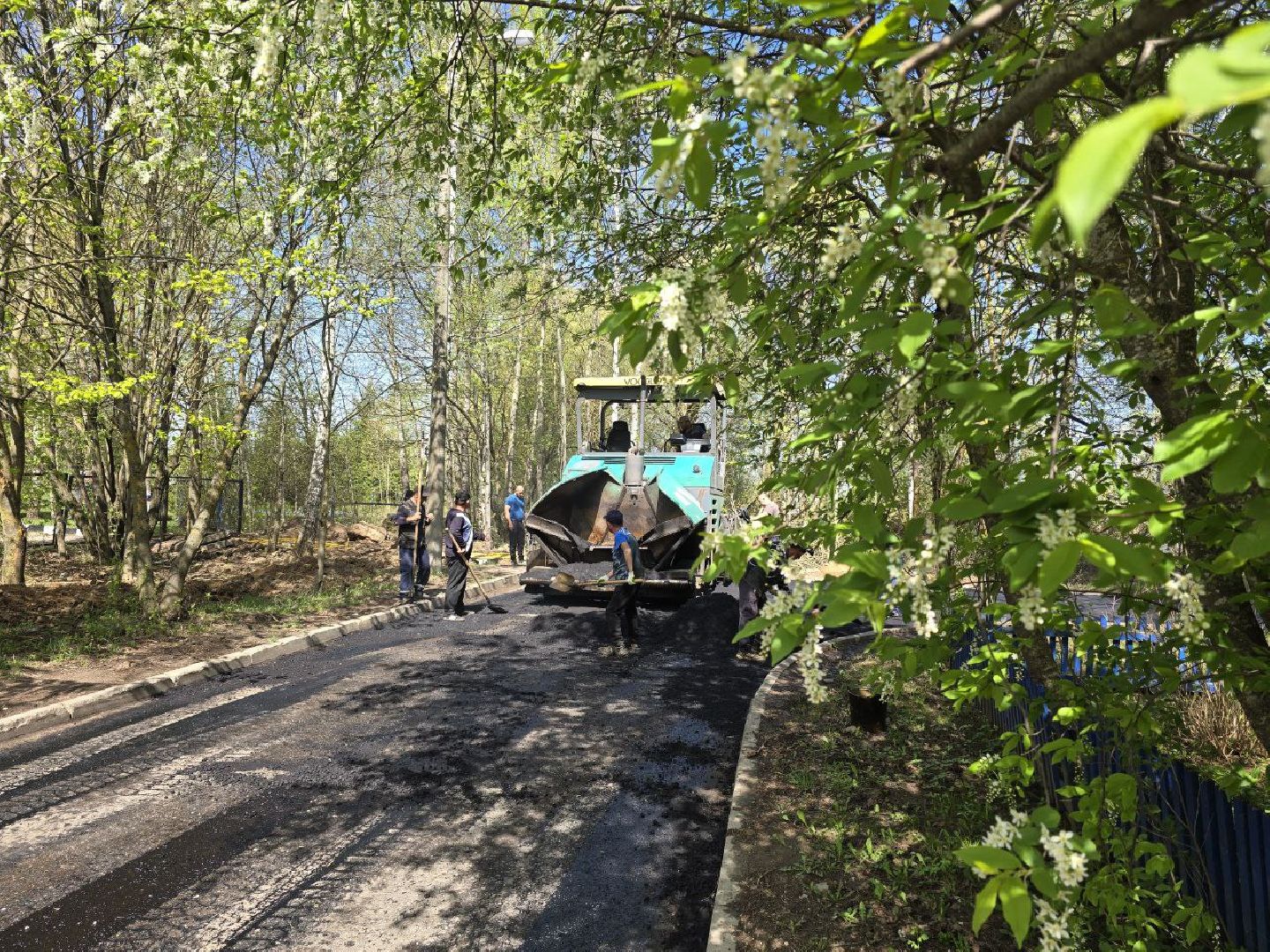 можайск, можайский муниципальный округ, подмосковье, ямочный ремонт, ремонт дороги,