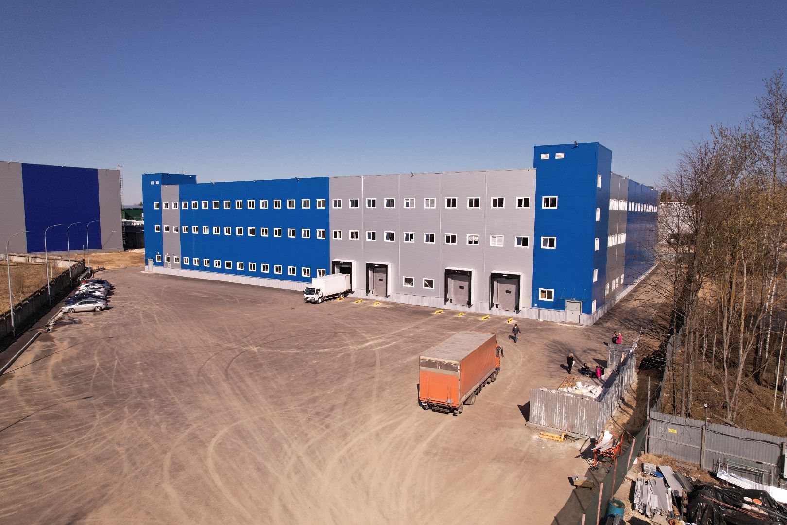 видео с коптера, завод аравия в протвине, производство косметической продукции,