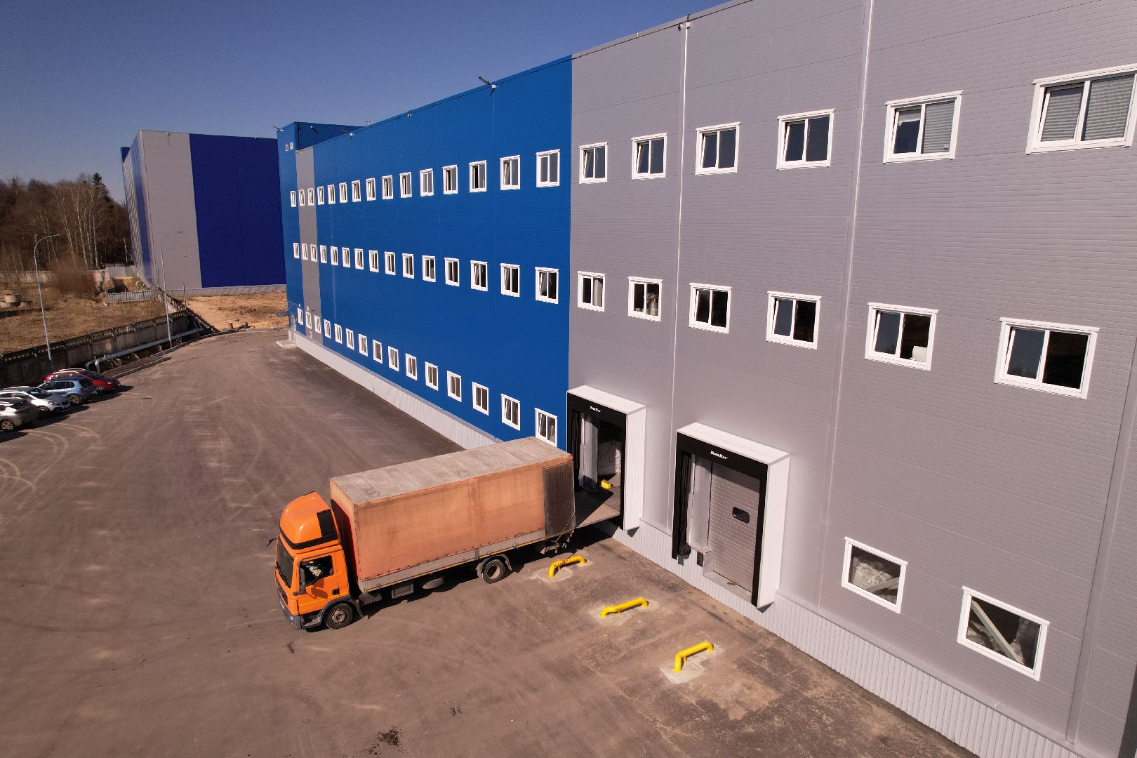 видео с коптера, завод аравия в протвине, производство косметической продукции,