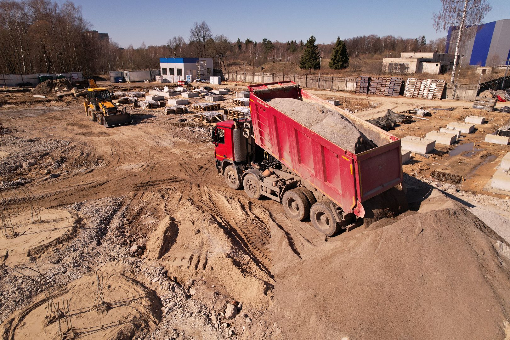 видео с коптера, завод аравия в протвине, производство косметической продукции,