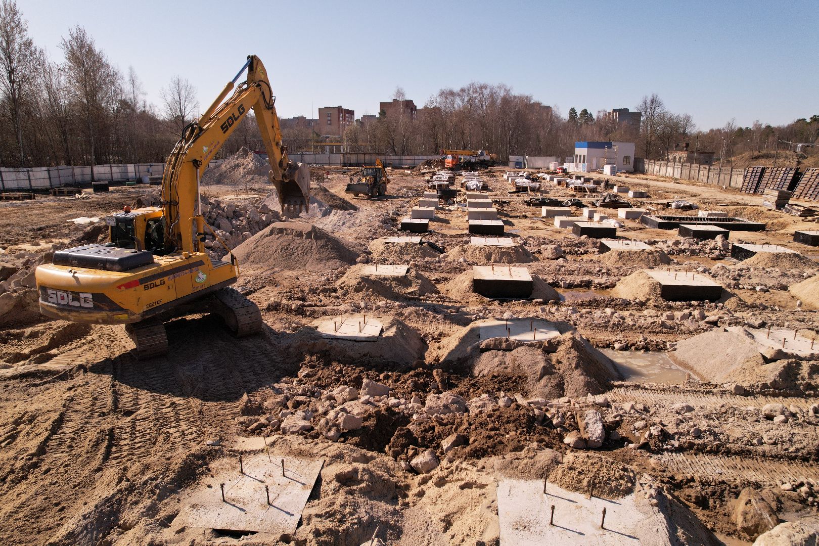 видео с коптера, завод аравия в протвине, производство косметической продукции,
