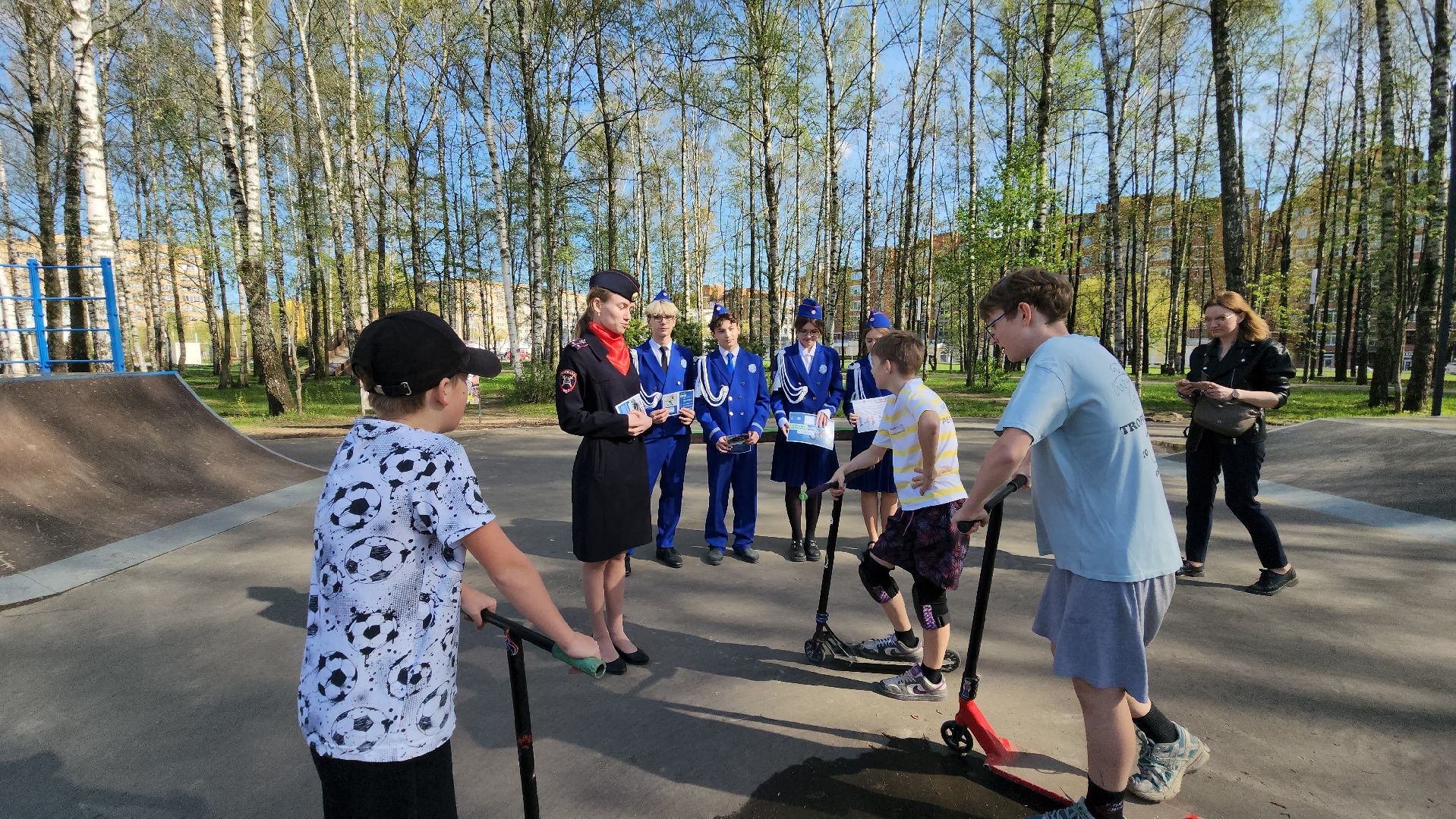 Юид, Акция, Лобня, лобненский парк,