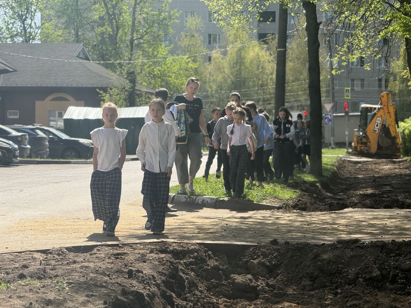 ленинский городской округ,дорожки, тротуар, благоустройство,
