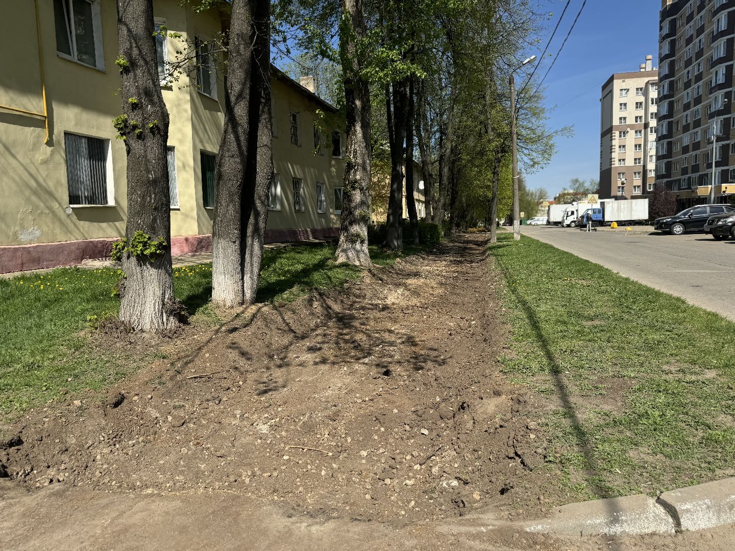 ленинский городской округ,дорожки, тротуар, благоустройство,