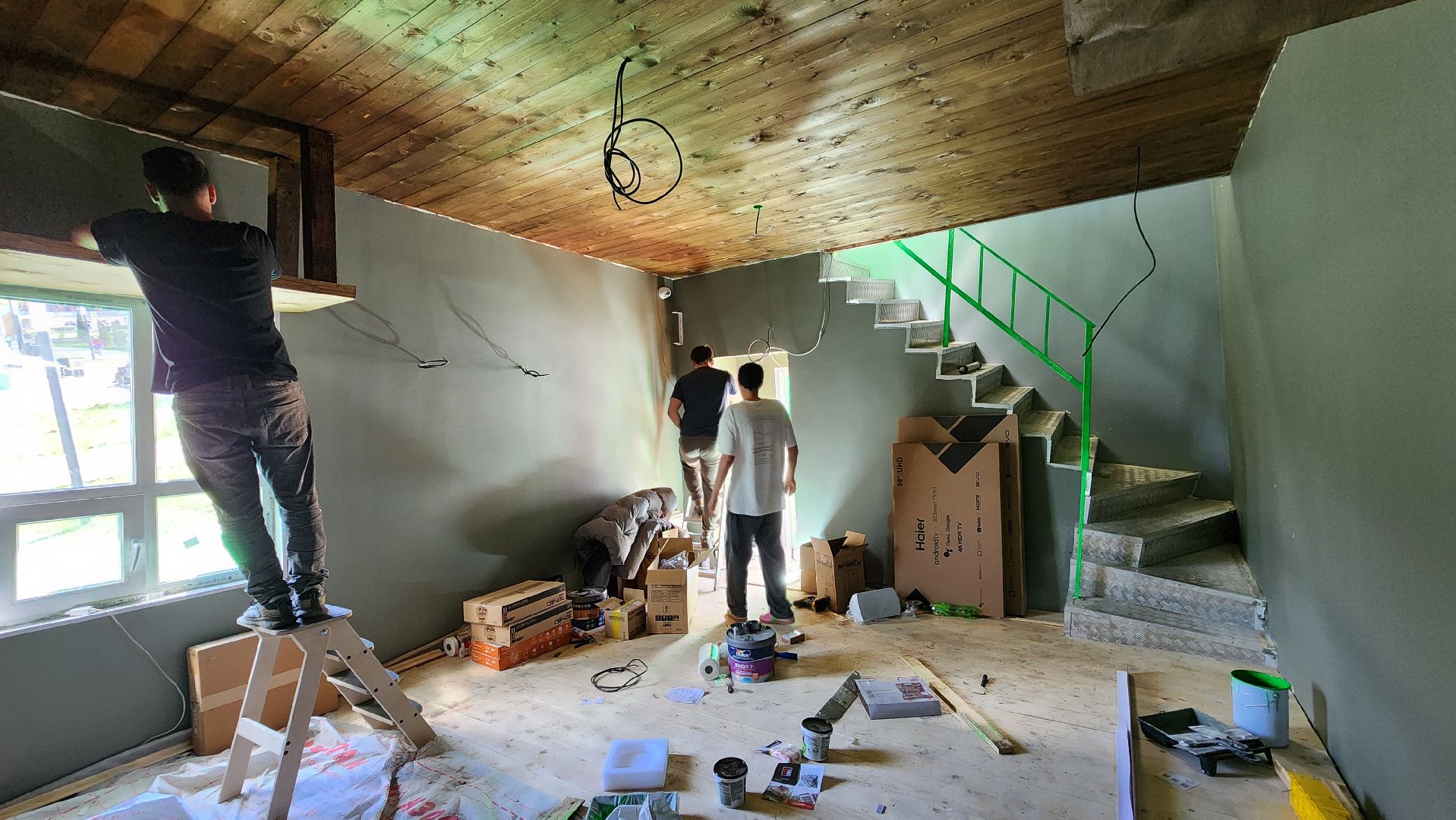 Дом вверх дном , Парк, Лобня, перевернутый дом,