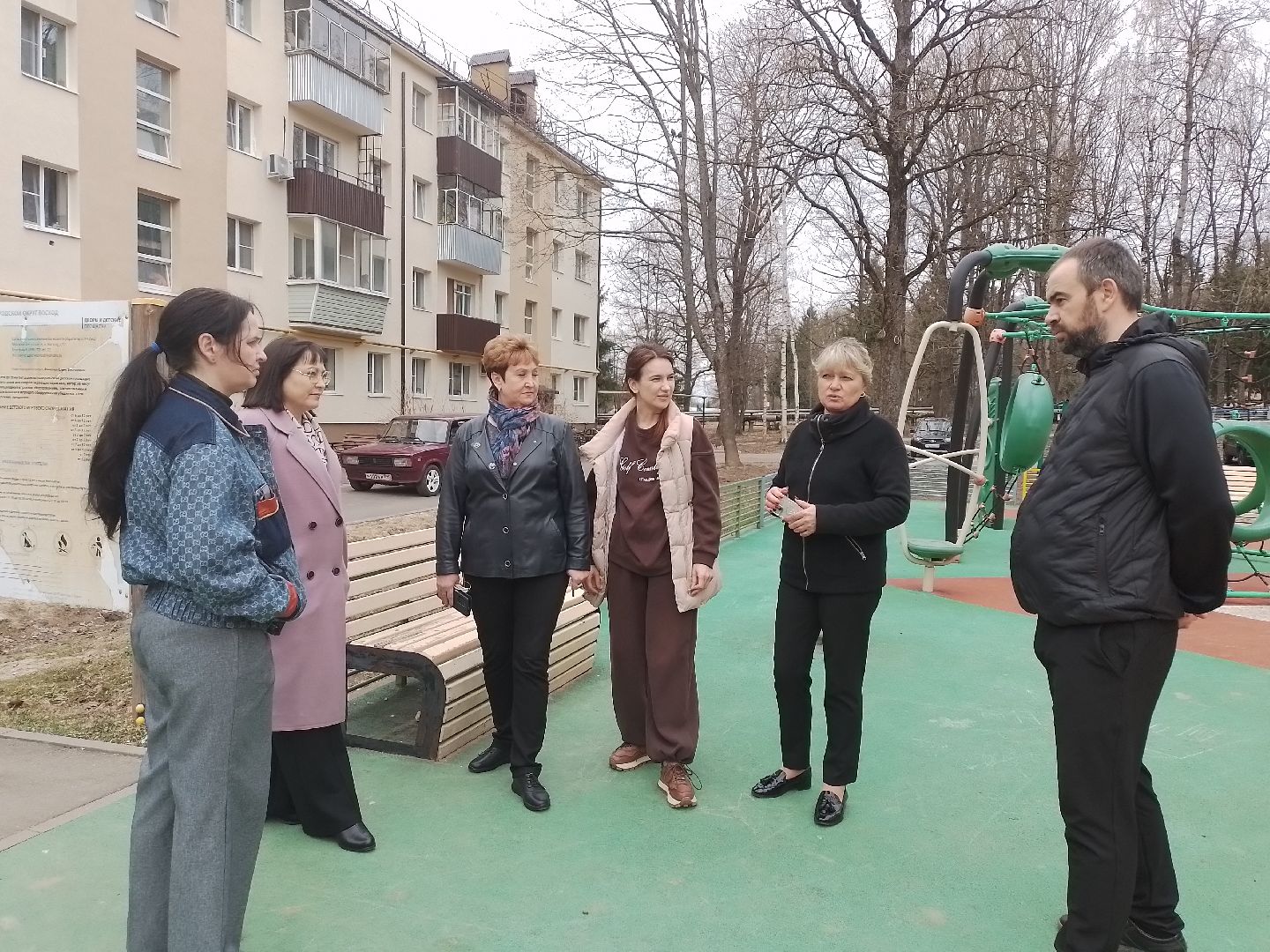 благоустройство, городской округ восход, обход территории, контроль выполнения работ,