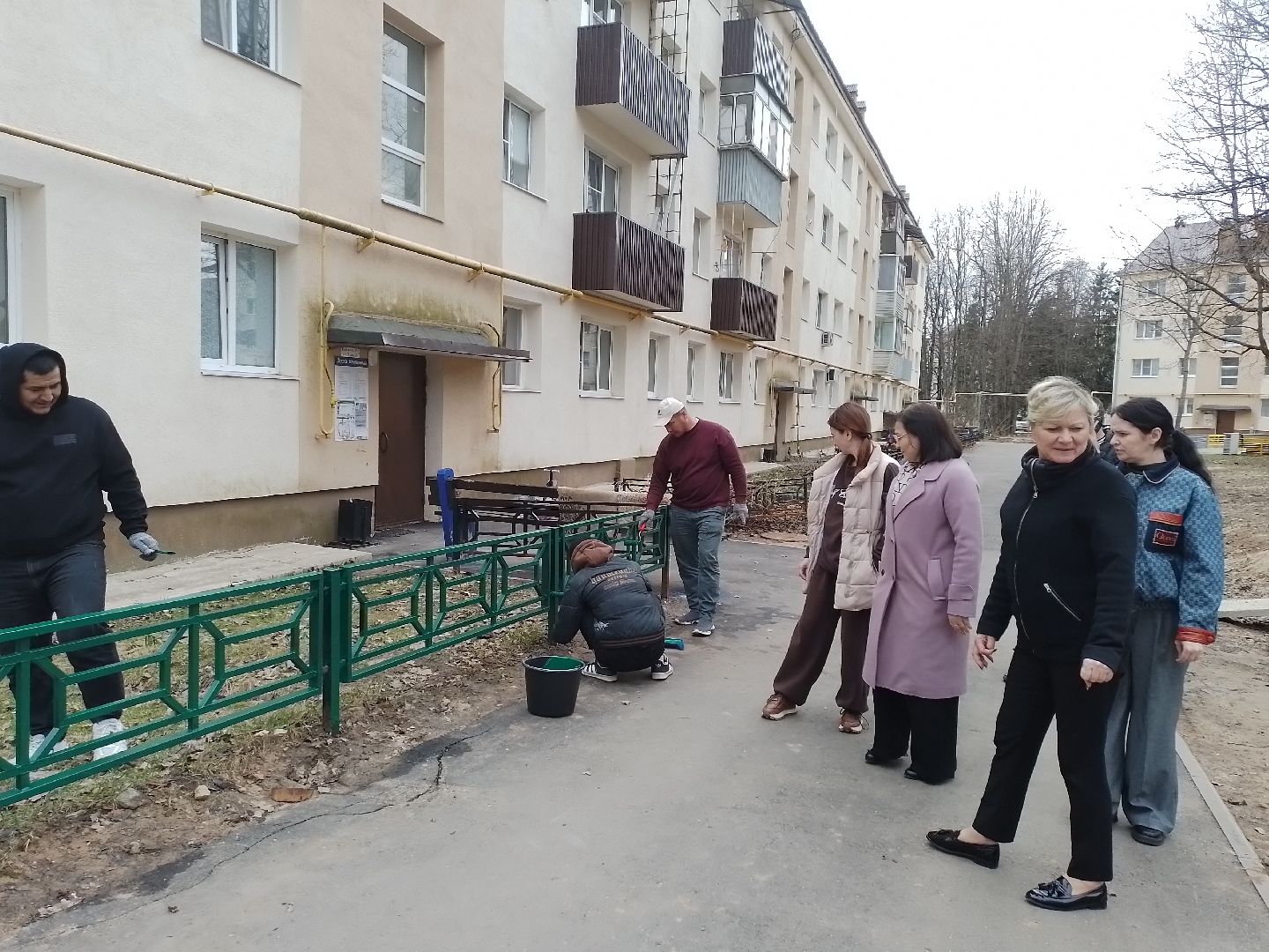 благоустройство, городской округ восход, обход территории, контроль выполнения работ,