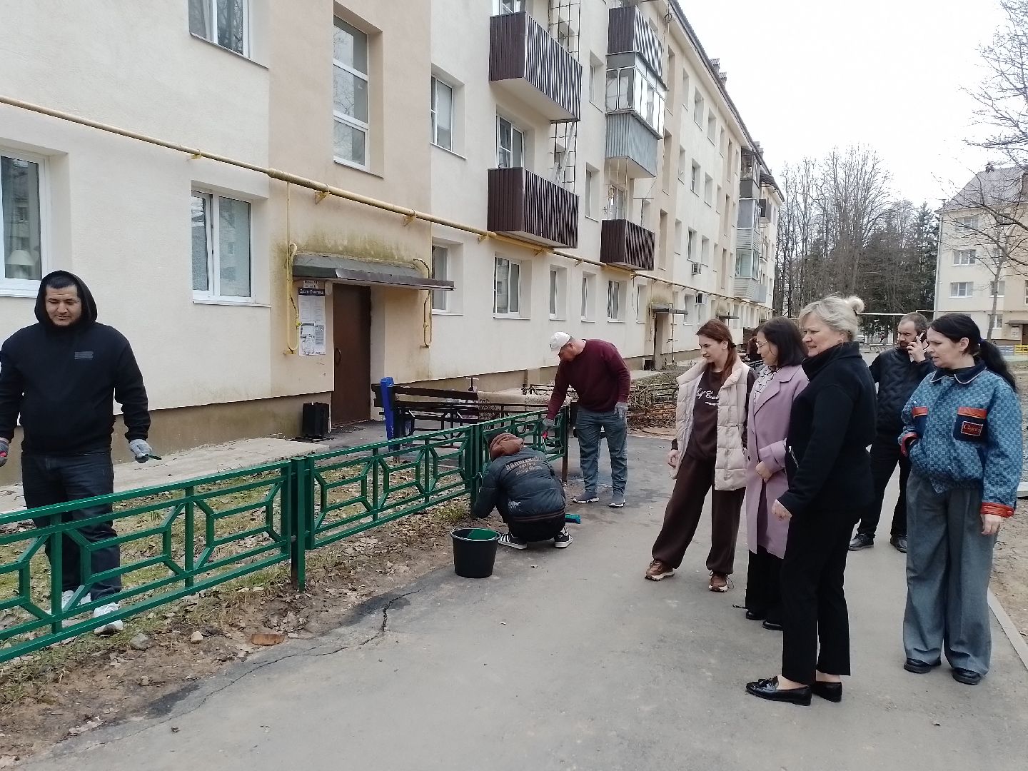 благоустройство, городской округ восход, обход территории, контроль выполнения работ,