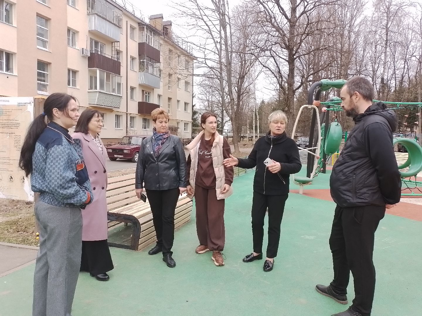 благоустройство, городской округ восход, обход территории, контроль выполнения работ,