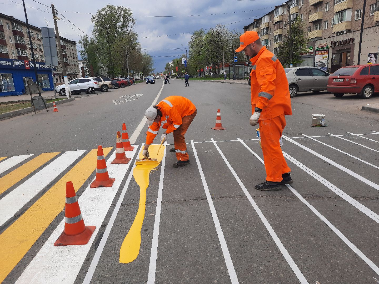 Шатура, Бульвар мира, пешеходный переход