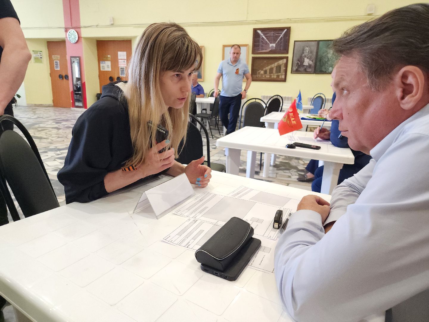 Зарайск, Выездная администрация, встреча с семьями участников сво, Встреча с ветеранами СВО,