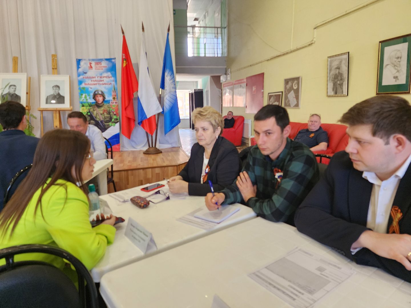 Зарайск, Выездная администрация, встреча с семьями участников сво, Встреча с ветеранами СВО,