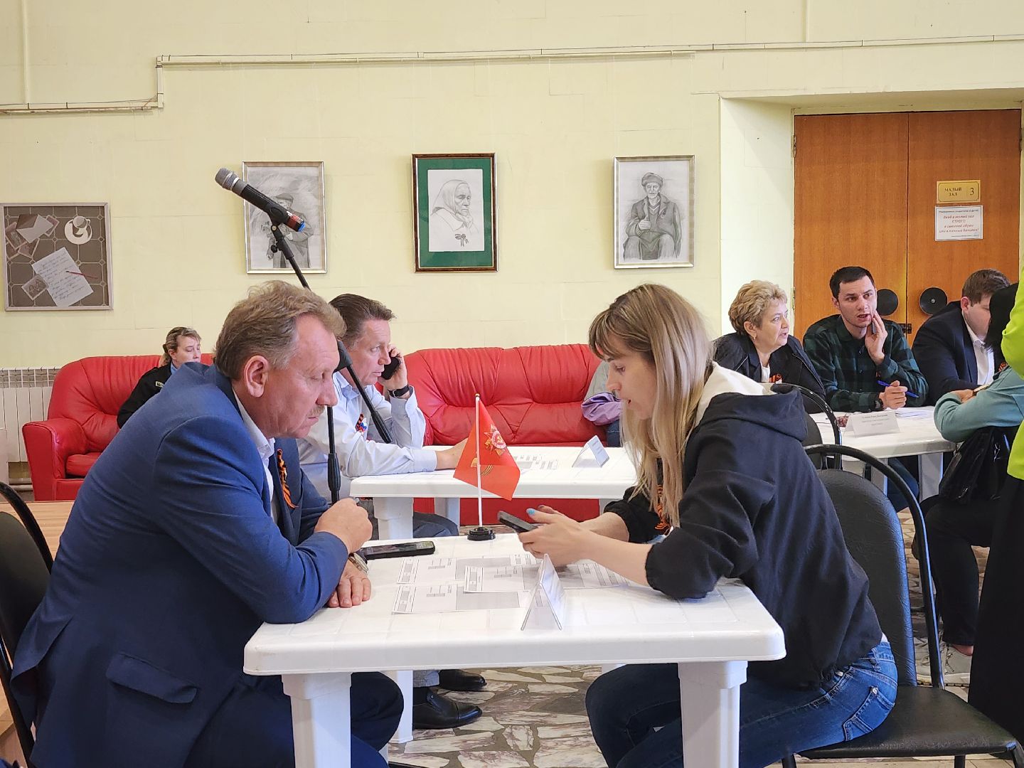 Зарайск, Выездная администрация, встреча с семьями участников сво, Встреча с ветеранами СВО,