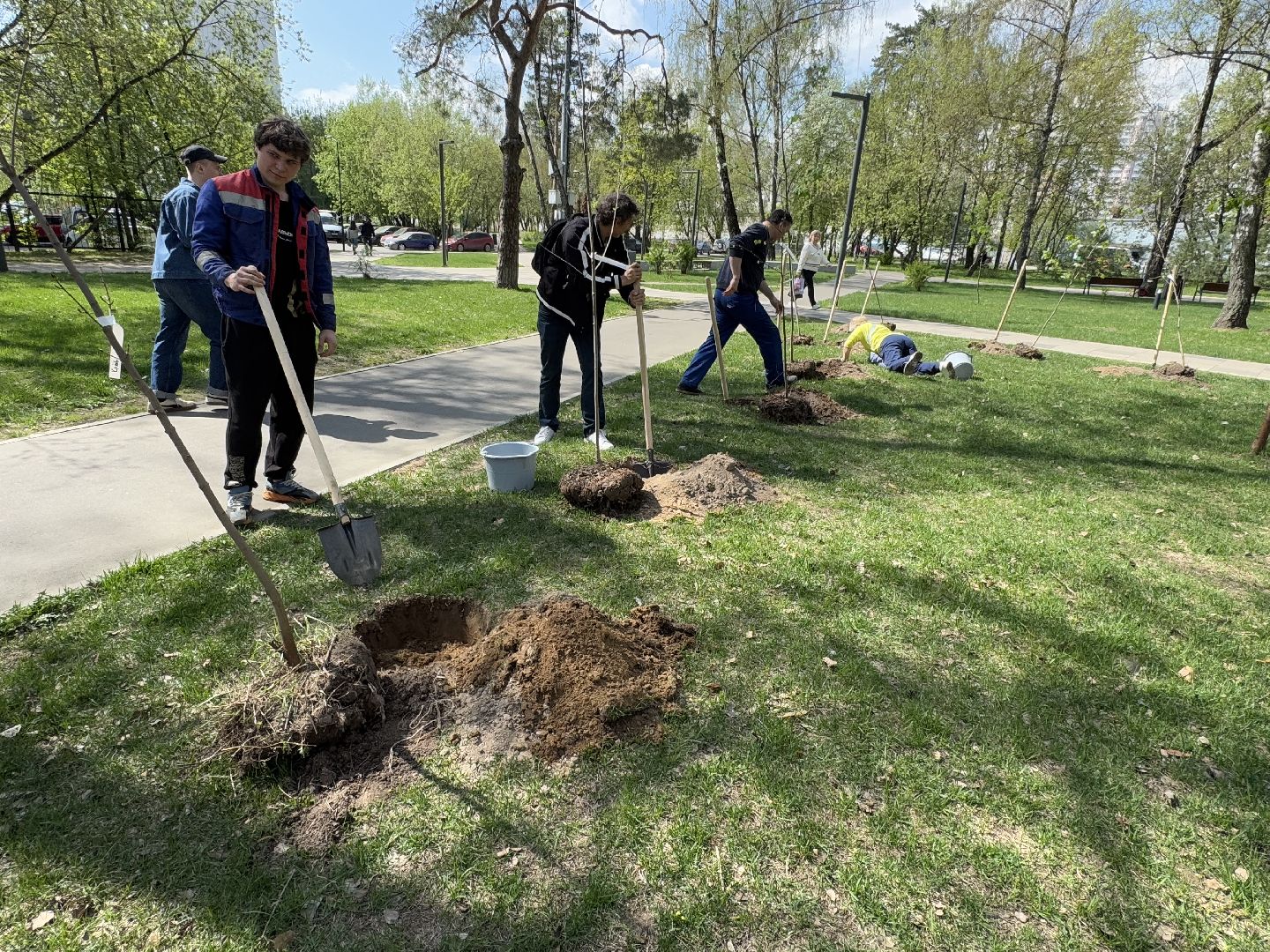 80 лет победы, субботник, балашиха,