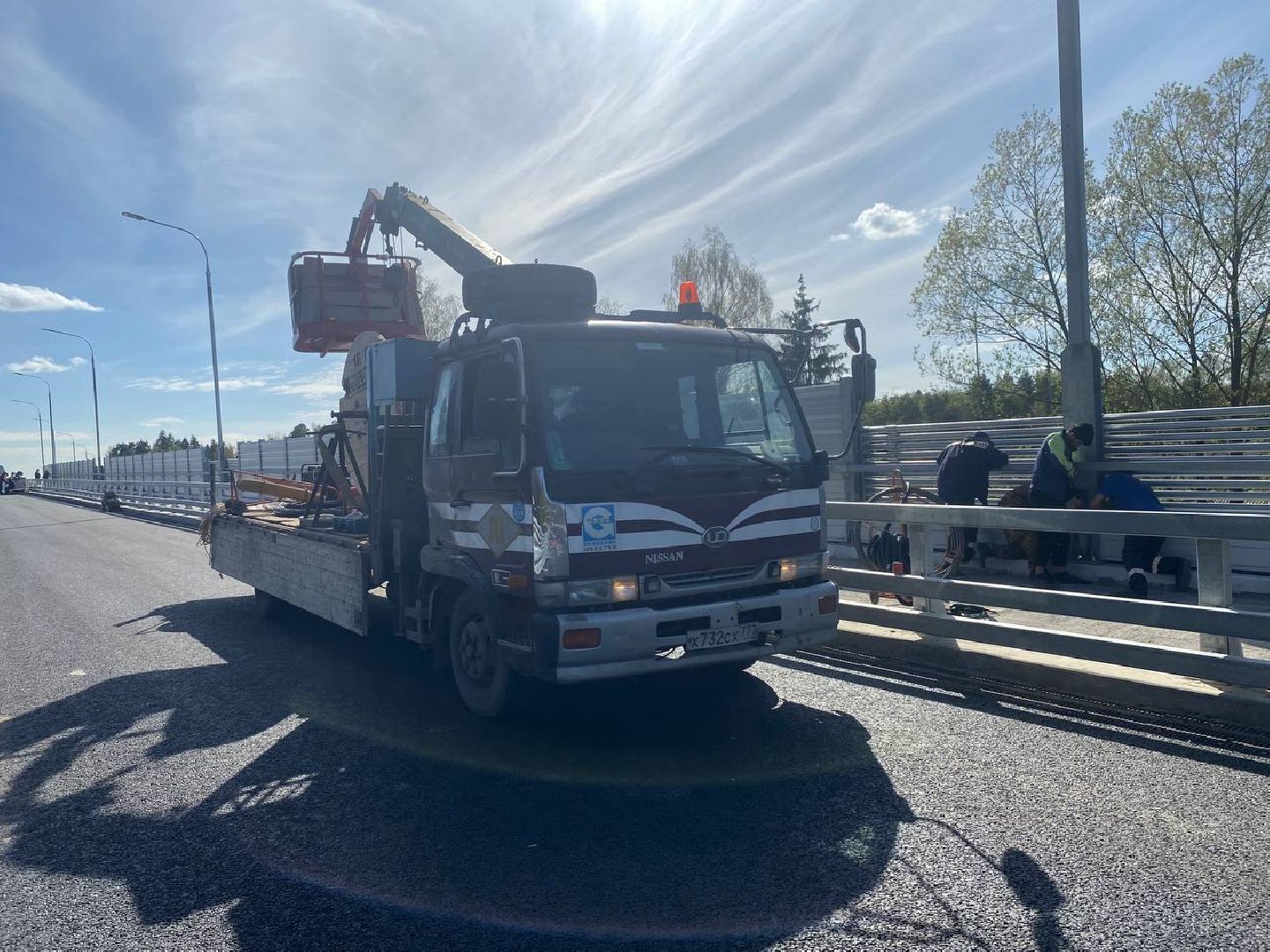 путепровод в аникеевке, Строительство путепровода,