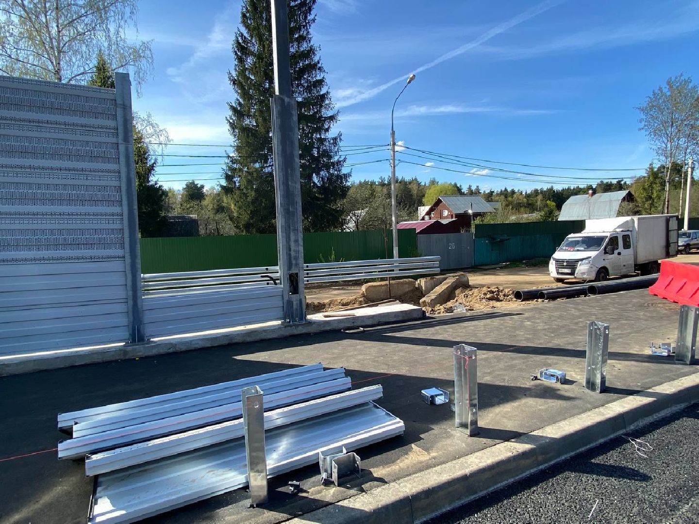 путепровод в аникеевке, Строительство путепровода,