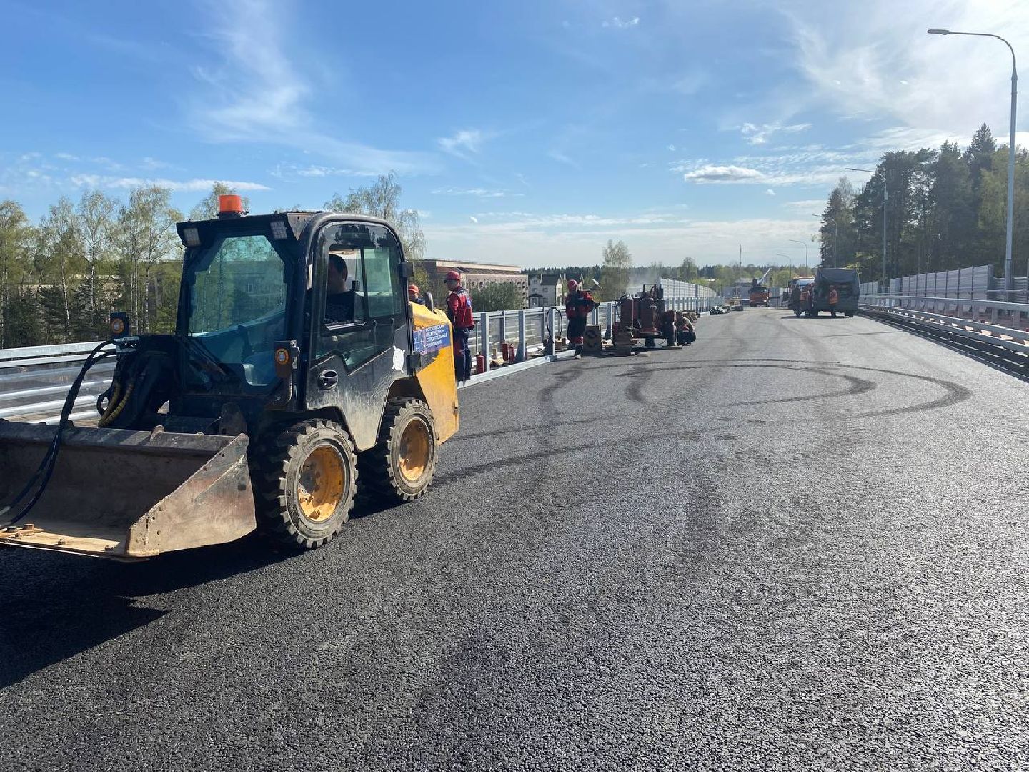 путепровод в аникеевке, Строительство путепровода,