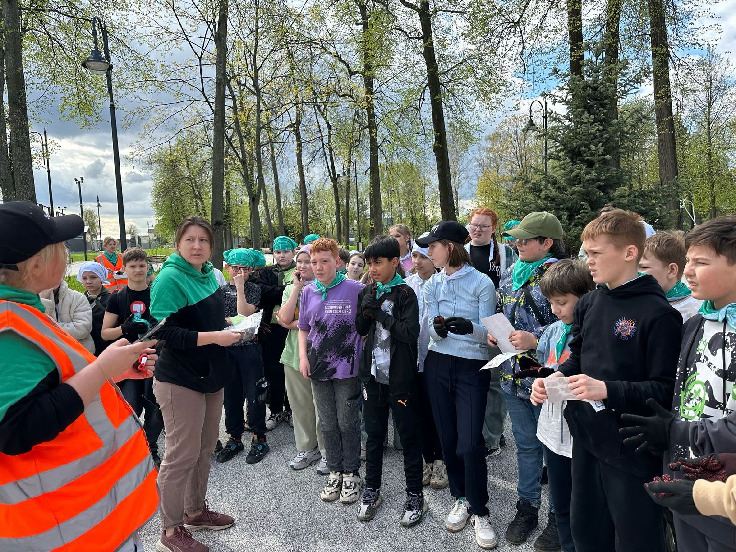 высадка деревьев, экологическая акция, Лобня,