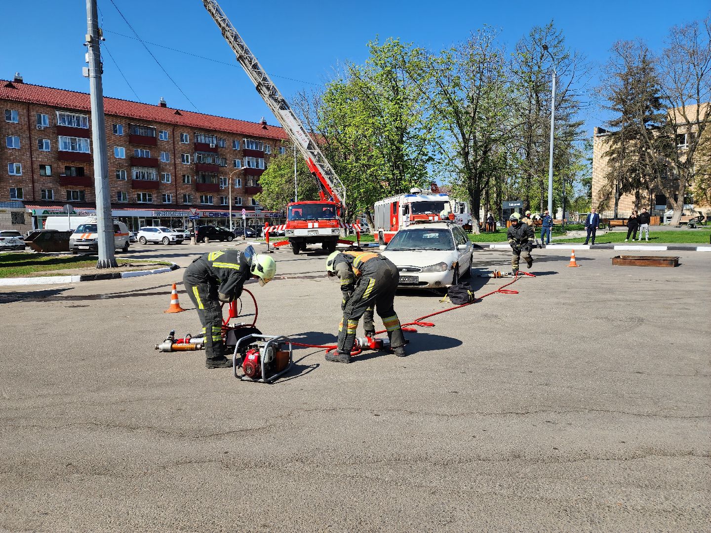 раменское, общество, день пожарной безопасности в раменском ,