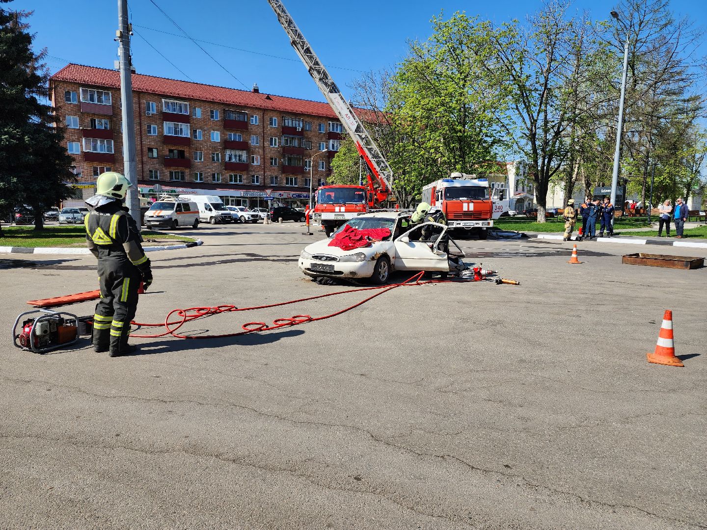 раменское, общество, день пожарной безопасности в раменском ,
