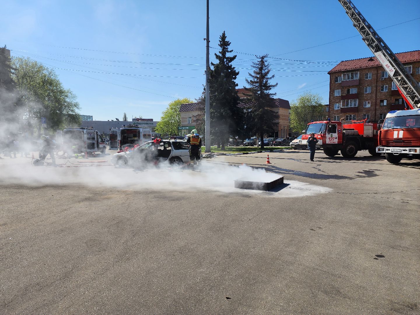 раменское, общество, день пожарной безопасности в раменском ,
