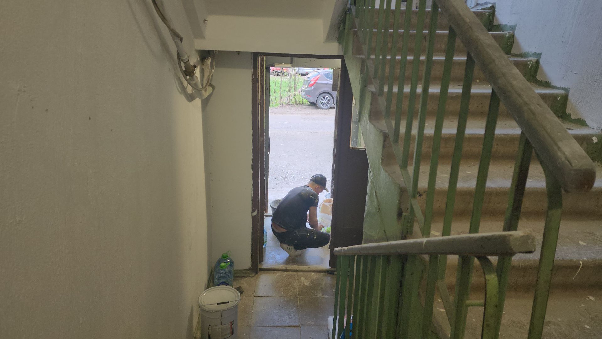 пушкино, ремонт подъездов, косметический ремонт, рабочие, коммунальная служба, многоэтажка,